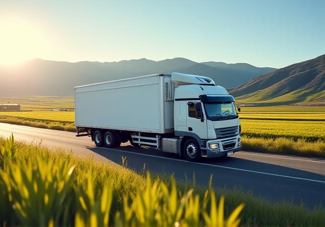 Temperature-controlled trucking cold chain Colorado farms
